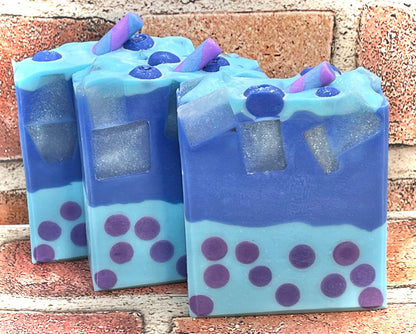 Blueberry Boba Tea Bar Soap